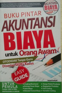 Image of Buku Pintar Akuntansi Biaya untuk Orang Awam
