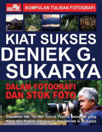 Image of Kiat Sukses Dalam Fotografi dan Stok Foto