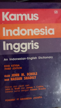 Image of Kamus Indonesia Inggris