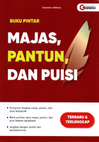 Image of Buku Pintar: Majas, Pantun dan Puisi