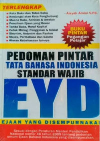 Image of Pedoman Pintar Tata Bahasa Indonesia Standar Wajib EYD